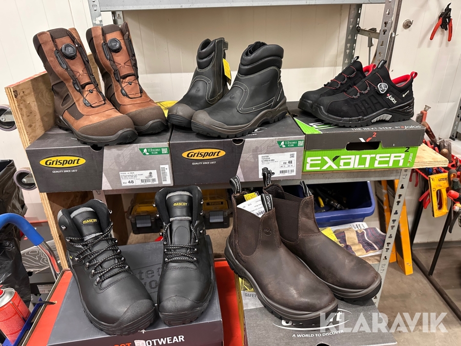 Arbetsskor/Säkerhetsskor/Skyddstövlar Jalas,Mascot,Grisport