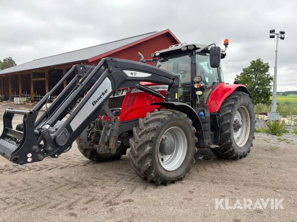 Traktor med lastare Massey Ferguson S7719