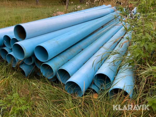 Bevattningsrör PVC 35st