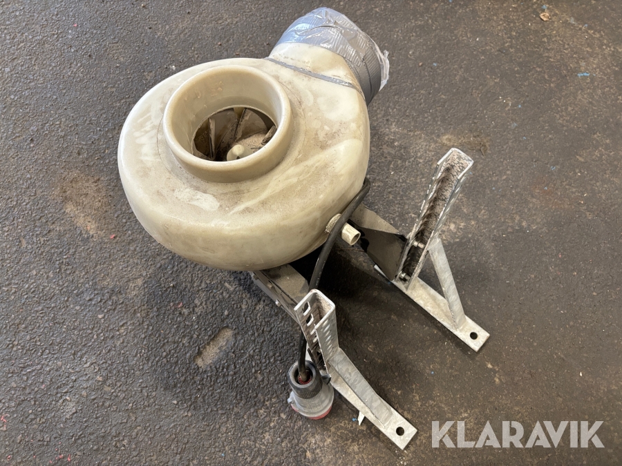 Fläkt med plasthus AB Arex LCPR-016-40-1-2-2