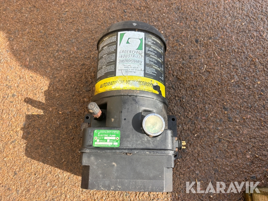 Centralsmörjningspump