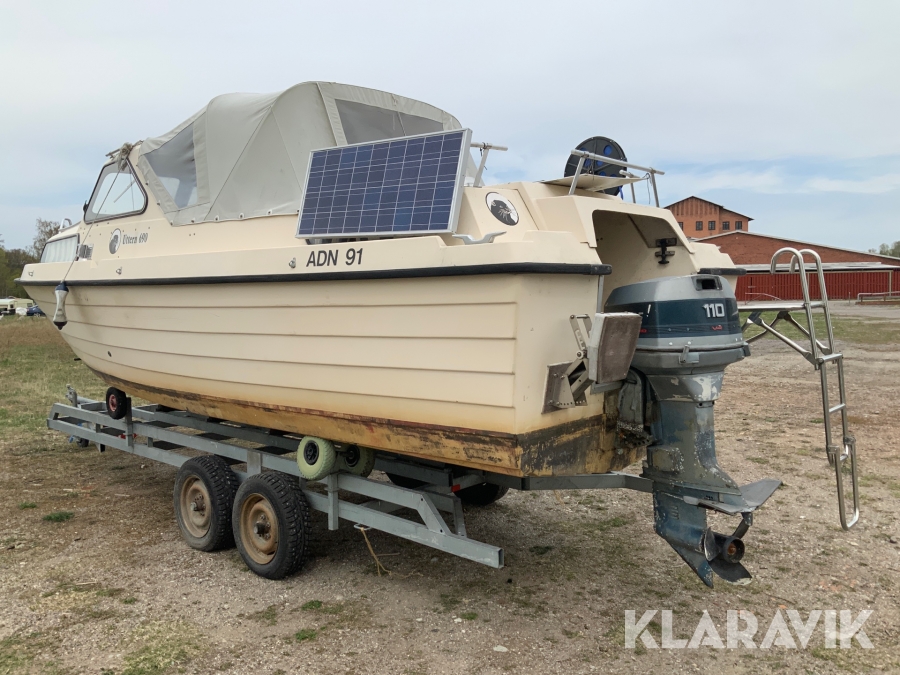 Motorbåt Uttern 690, Strängnäs, Klaravik auktioner