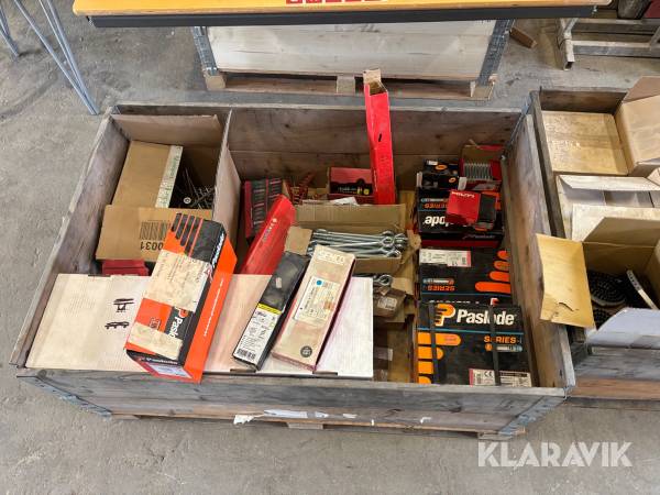 Skruv och spik Paslode / Hilti 2st pall