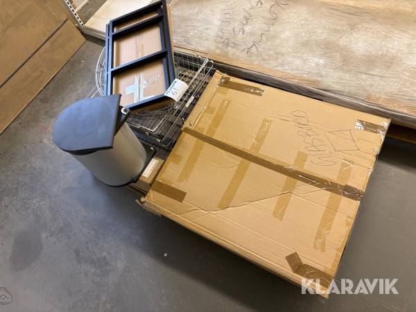 Blandad utrustning Marbodal 1st pall