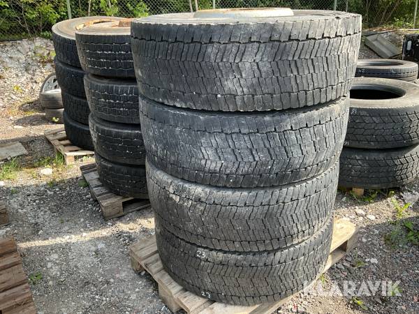 Lastbilsdäck Michelin 315/70-22,5 x-multi 4st