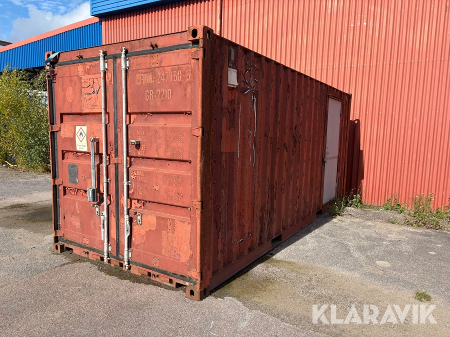 Container / 20fot / delvis isolerad