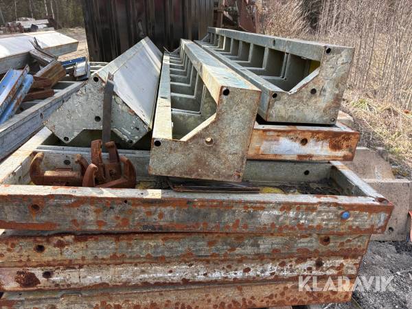 Gjutformar Doka 14 st