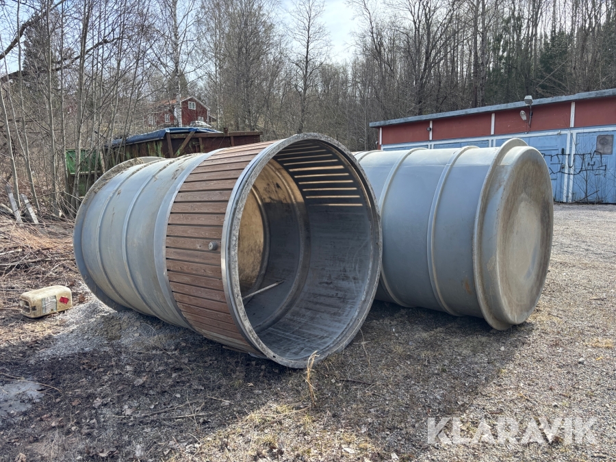 Moloker/ sopkärl 3 st