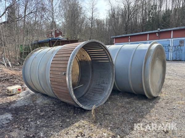 Moloker/ sopkärl 3 st