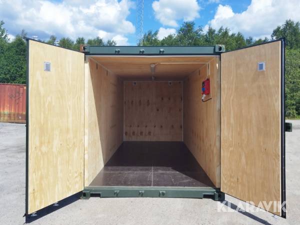 Container Oneway CX25-20EWLR 20fot / Isolerad / Elcentral / Belysning