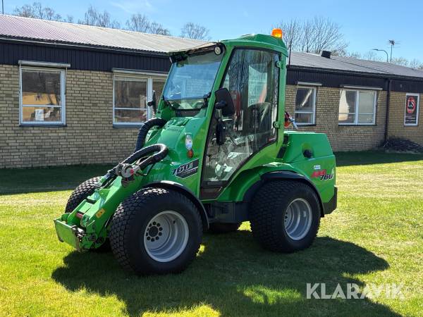 Kompaktlastare Avant 760i optidrive