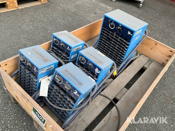 Fläktar 5st El-Björn VF9B, VF21A