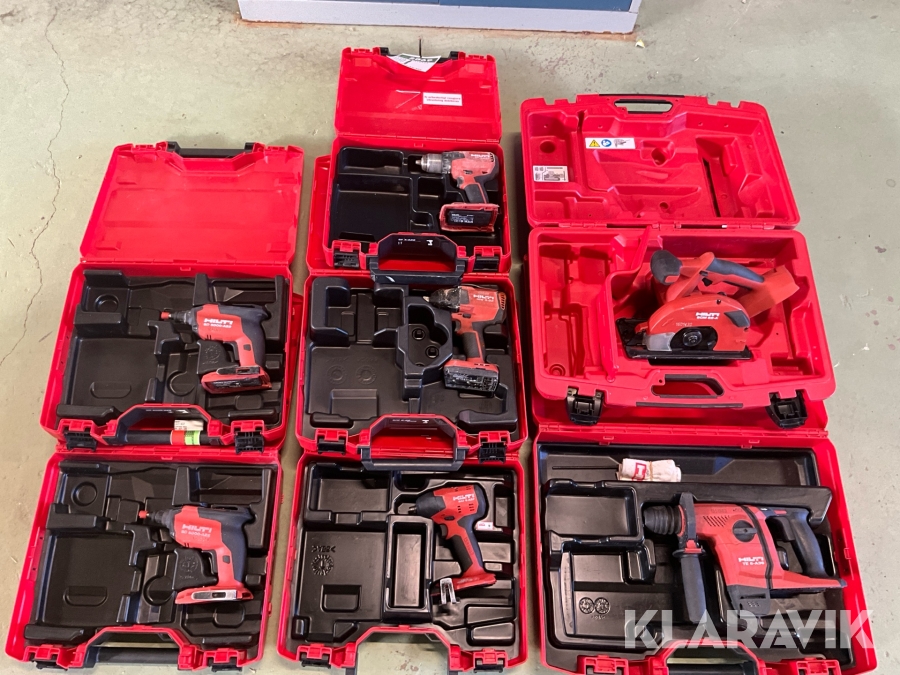 Handverktyg 7st Hilti
