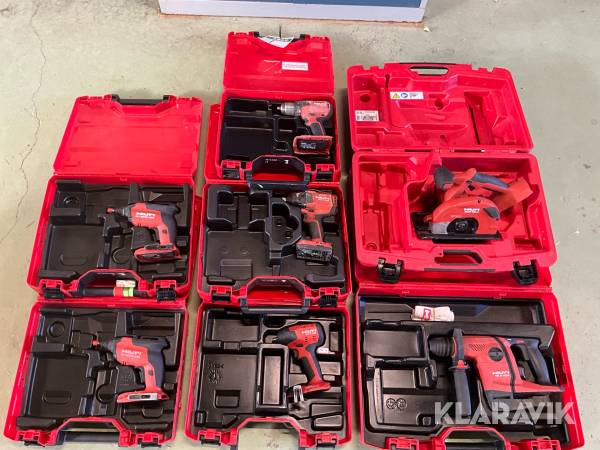 Handverktyg 7st Hilti