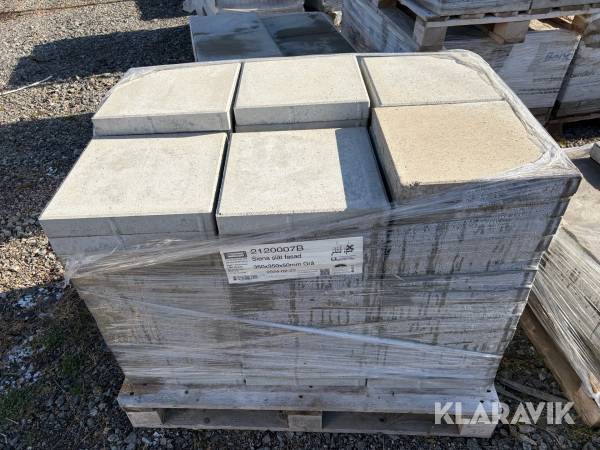 Marksten Benders/S:T Eriks Grå/Naturgrå 350 x 350 x 50 mm ca 50 m2