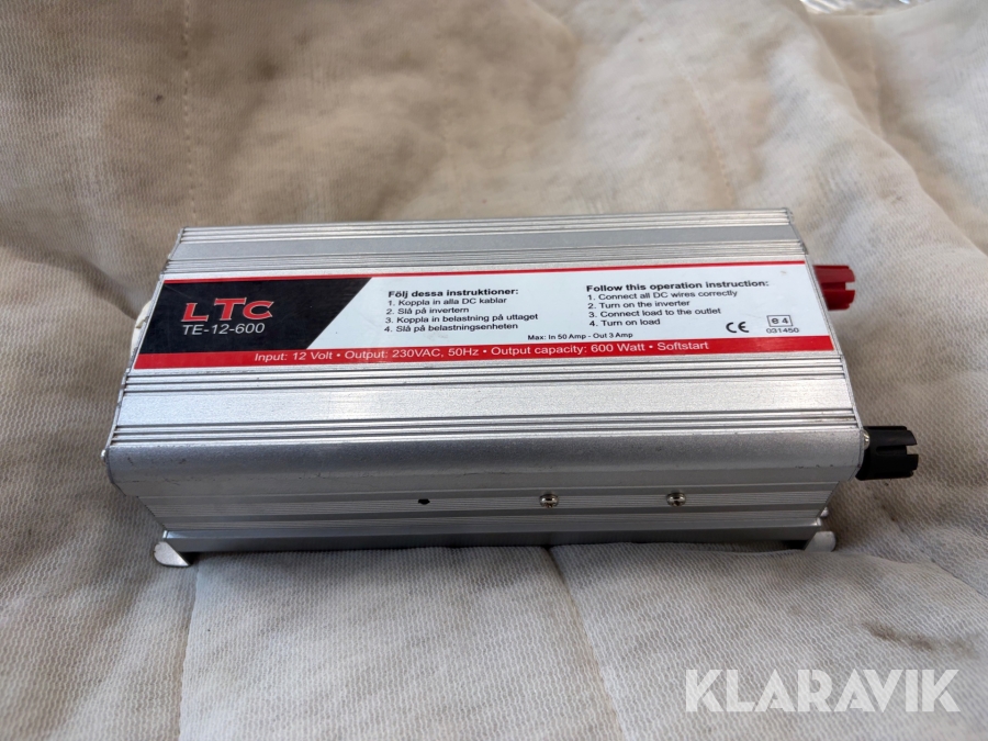 Inverter LTC TE-12-600 600 W