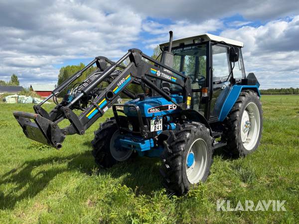 Traktor Ford 4630 med frontlastare