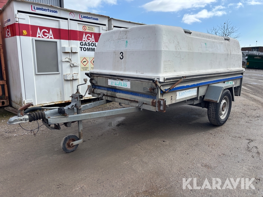 Personbilssläp TGAB L 1000