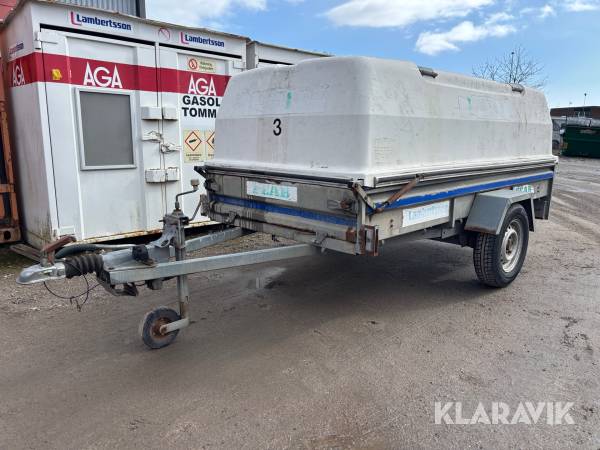 Personbilssläp TGAB L 1000