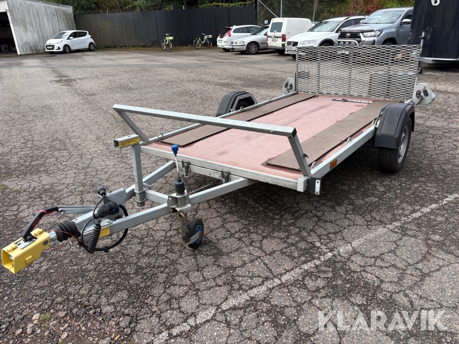 Personbilssläp förstärkt TK Trailer
