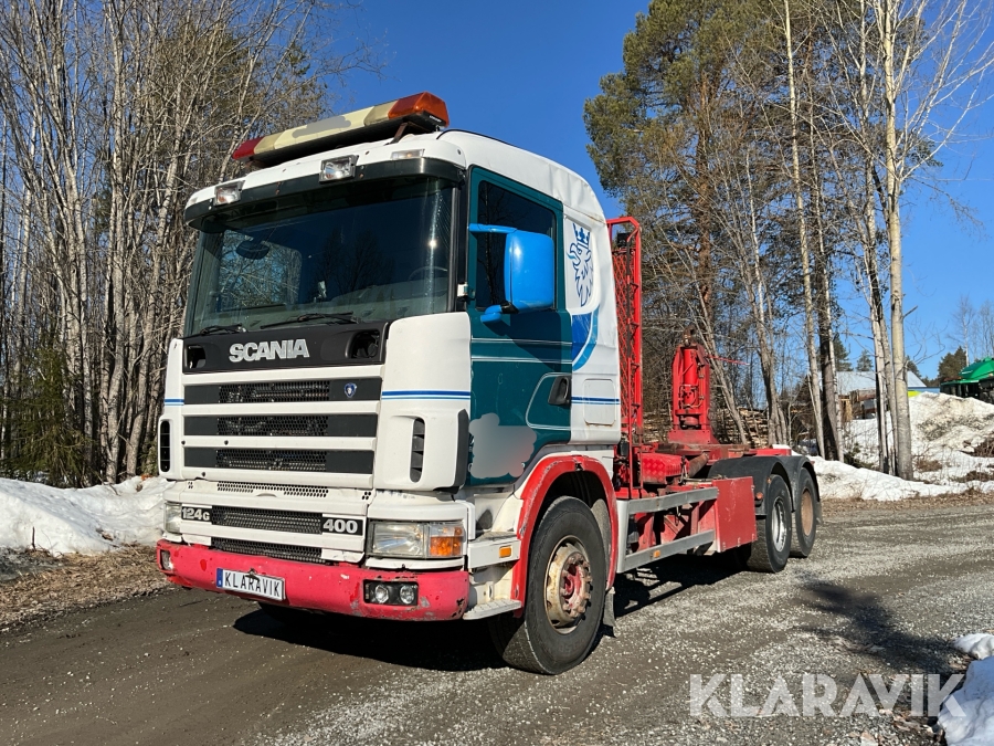 Lastväxlare Scania R124GB skattebefriad