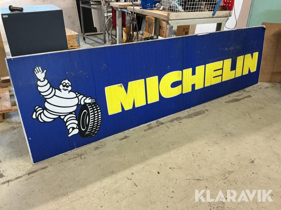 Michelinskylt 80x300cm