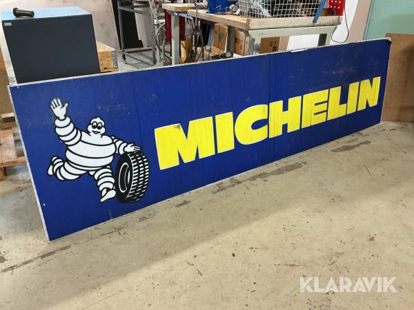 Michelinskylt 80x300cm