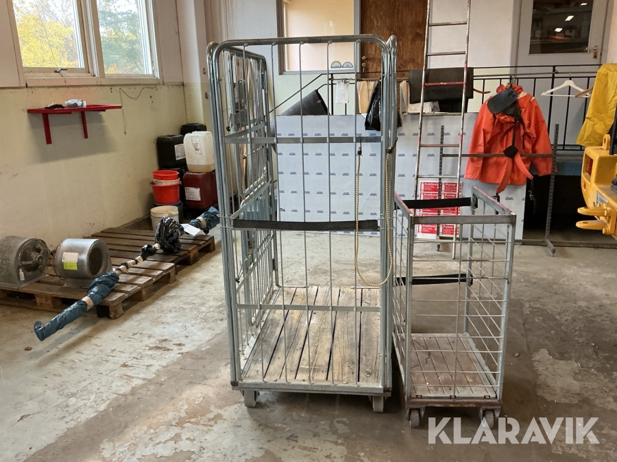 Burvagnar på hjul 2st
