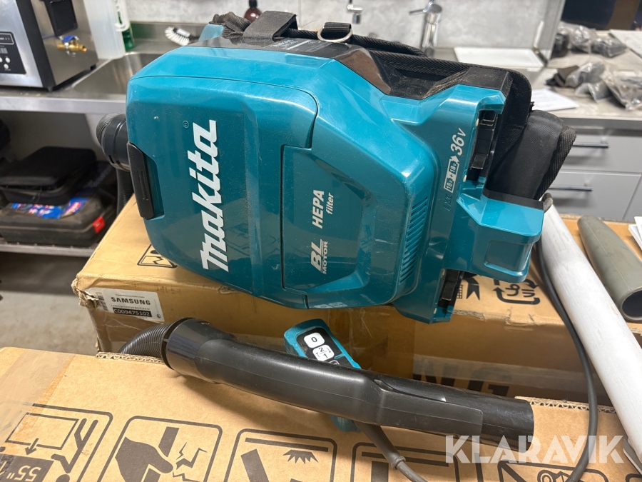 Ryggsäcksdammsugare Makita DVC260PT2