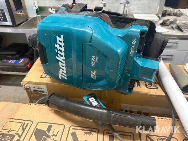 Ryggsäcksdammsugare Makita DVC260PT2