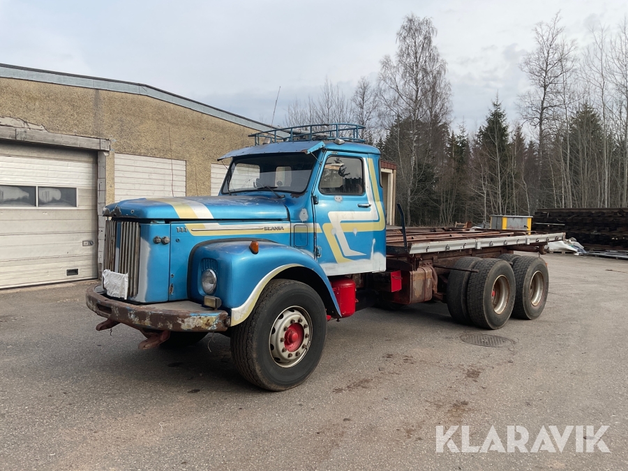 Lastbil Scania 111 med tipp