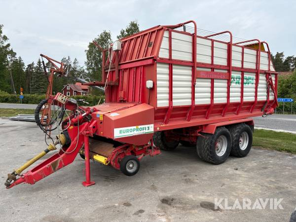 Hackvagn snittvagn Pottinger Europrofi 3. 544 MHT Euromatic