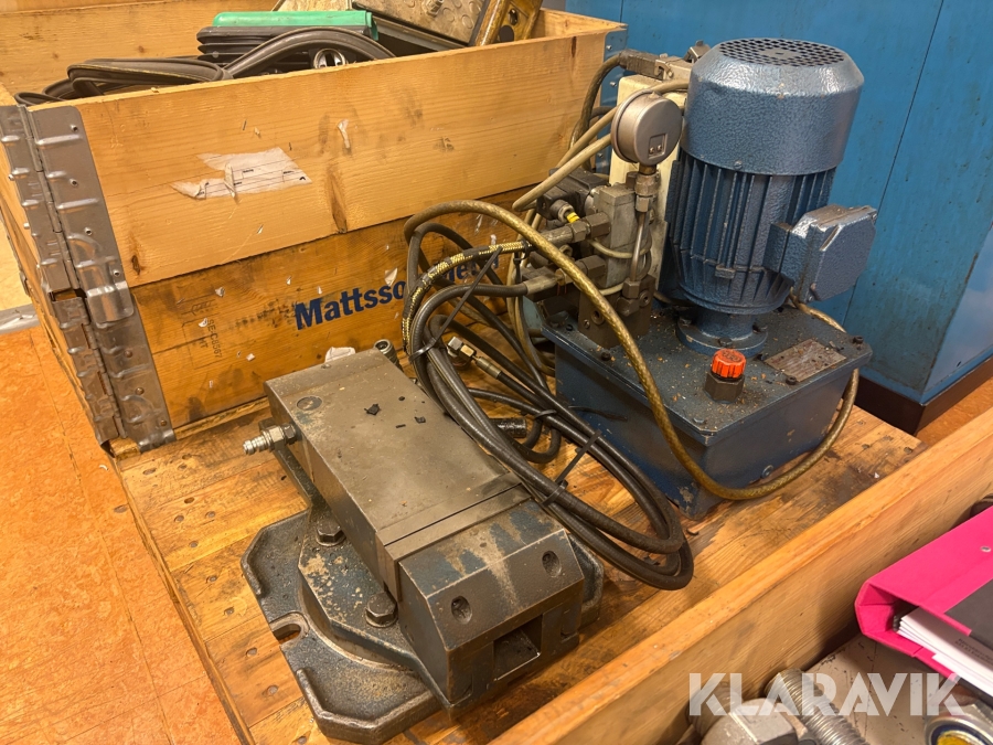Hydrauliskt skruvstycke Hilma