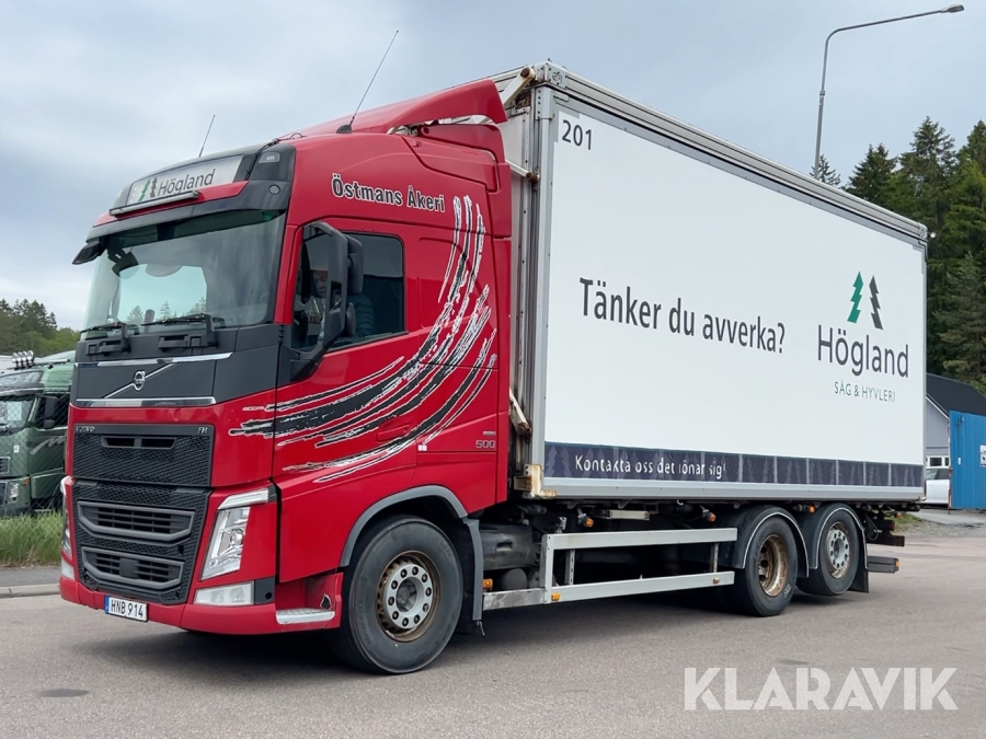 Flisbil Volvo FH 500 med Atrans FTP 7.0