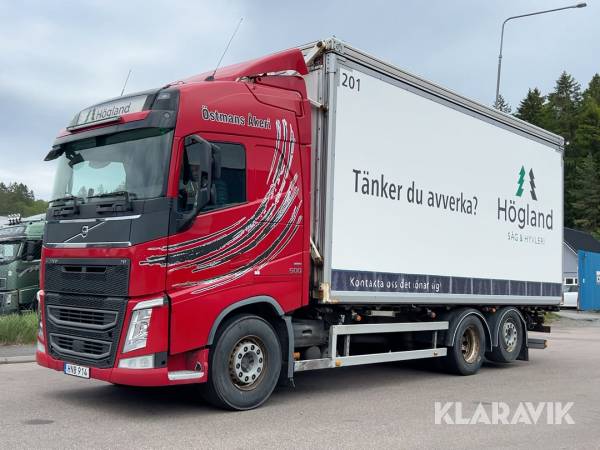 Flisbil Volvo FH 500 med Atrans FTP 7.0