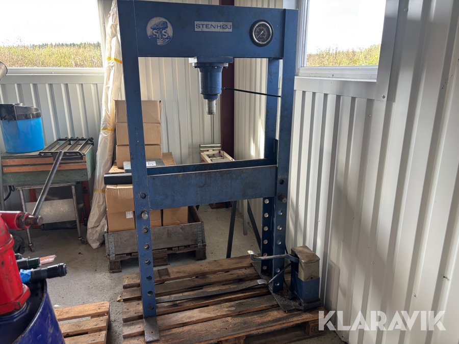Verkstadspress Stenhøj 30ton