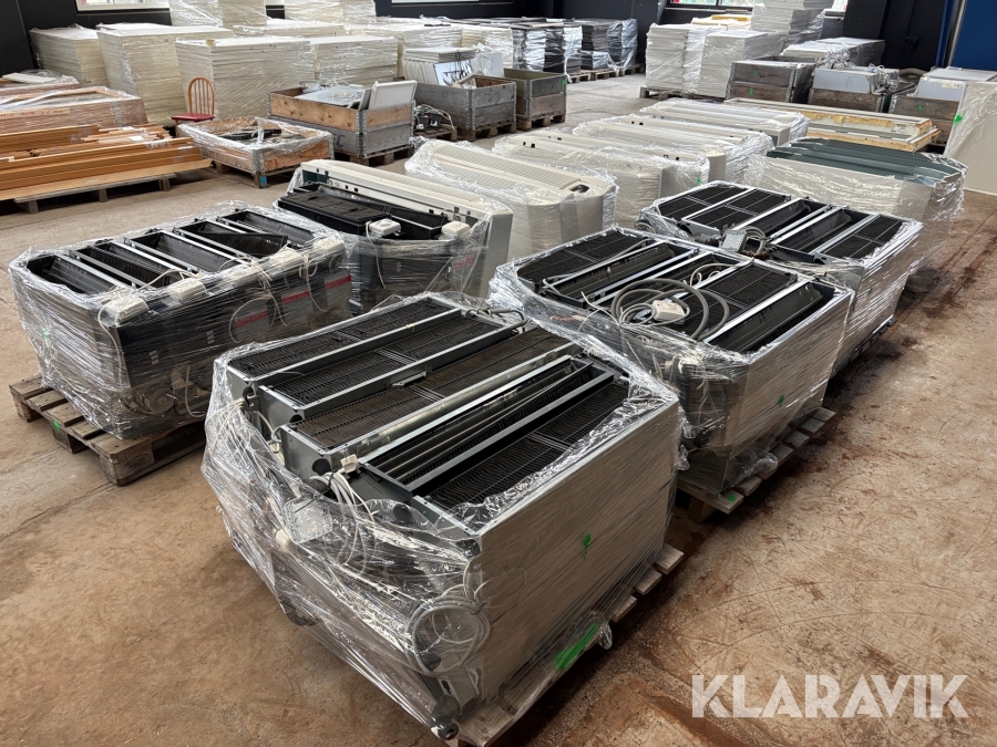 Ventilationsaggregat Carrier 42NM43SF med vita kåpor