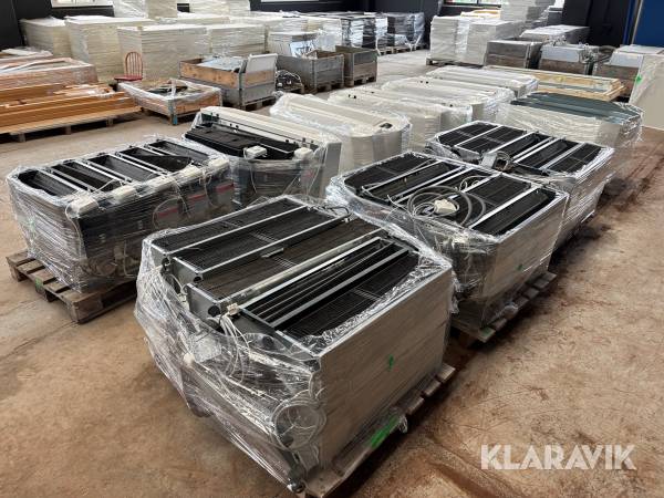 Ventilationsaggregat Carrier 42NM43SF med vita kåpor