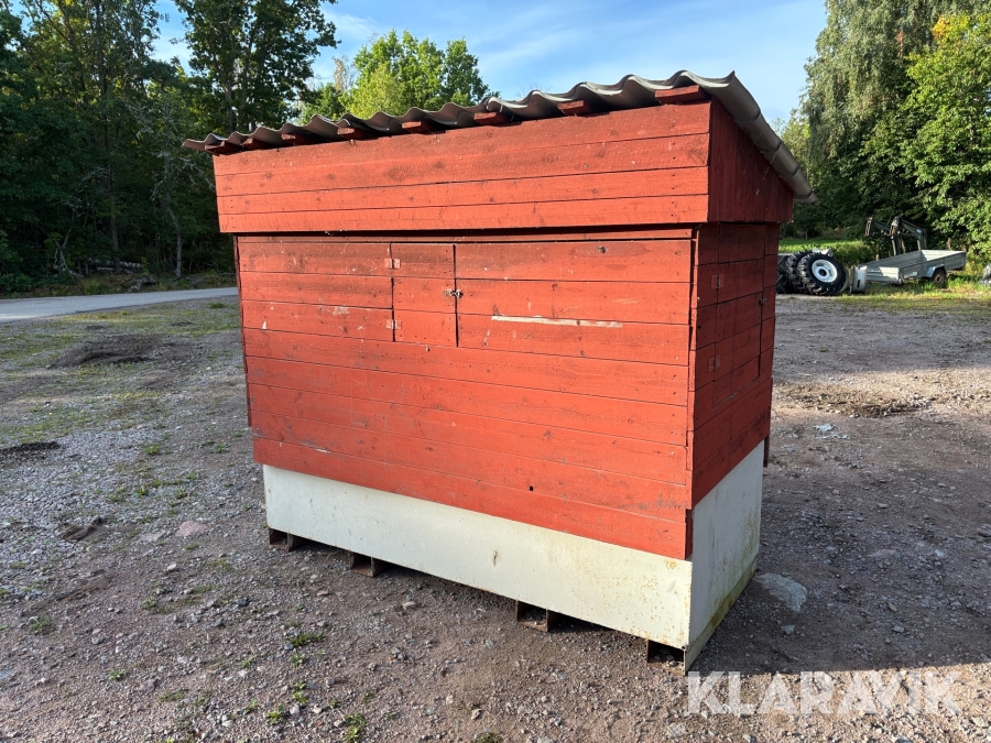 Dieseltank ABG 1500 L med tak