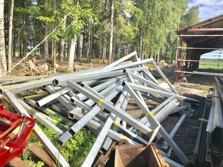 Maskinhall/Stålhall  (250 m2)