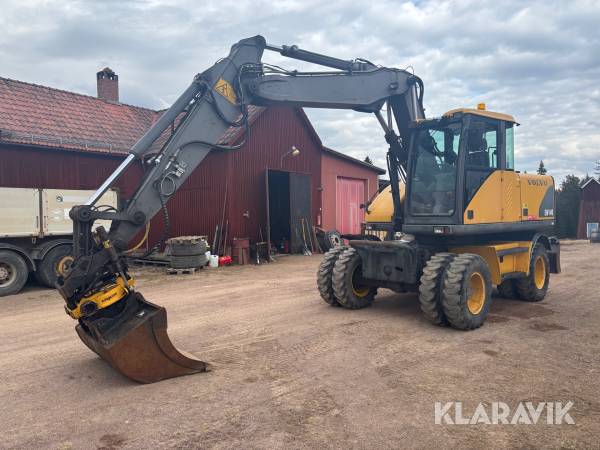 Grävmaskin Volvo EW140