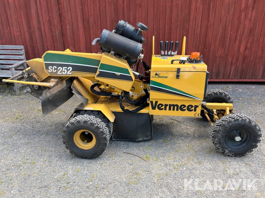 Stubbfräs Vermeer SC252, Lidköping, Klaravik auktioner
