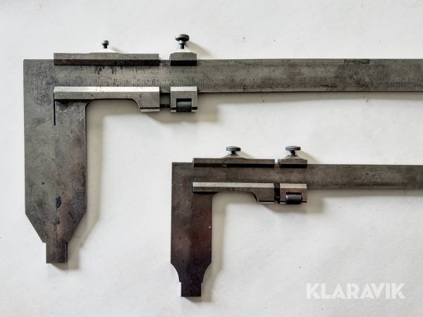 Verkstadsskjutmått SOMET 1000 mm och 600 mm, 2 st Somet