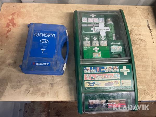 Första hjälpen utrustning Cederroth / Berner