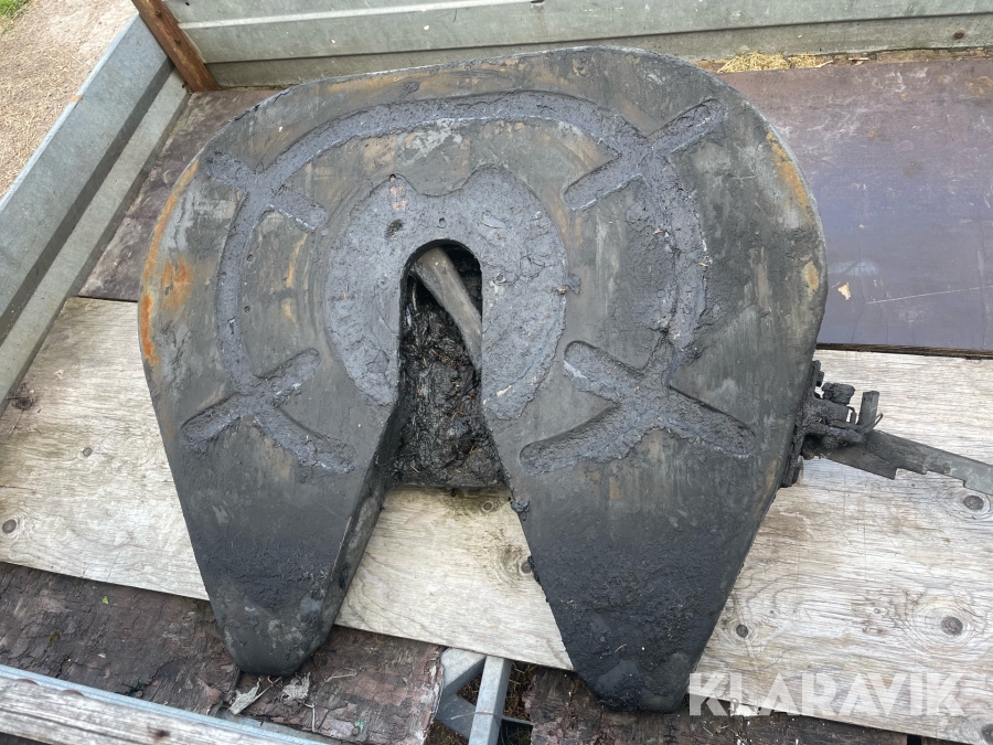 Vändskiva Jost JSK 38 G-1 kardanlagrad 3.5