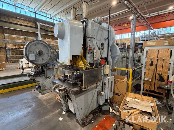 Press Arosverken RAL 100, 100 ton