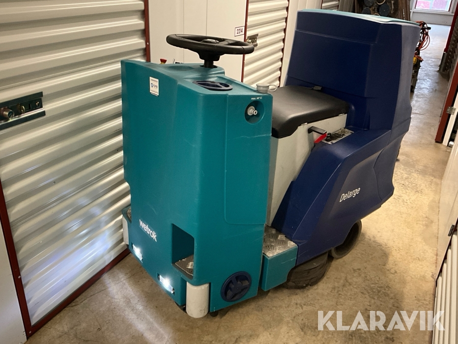 Skurmaskin / åkbar kombiskurmaskin Wetork Delarge