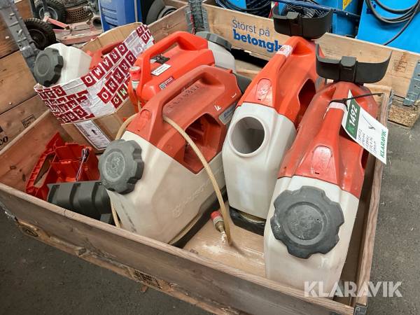 Vattentank med batteridriven pump Husqvarna WT15 / WT15i