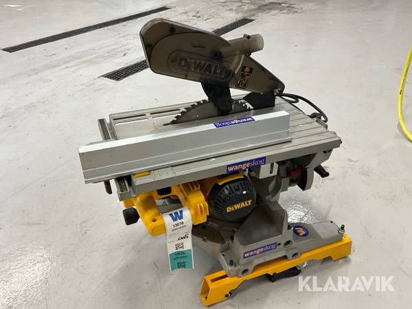 Bordcirkelsåg kap&ger Dewalt DW27113