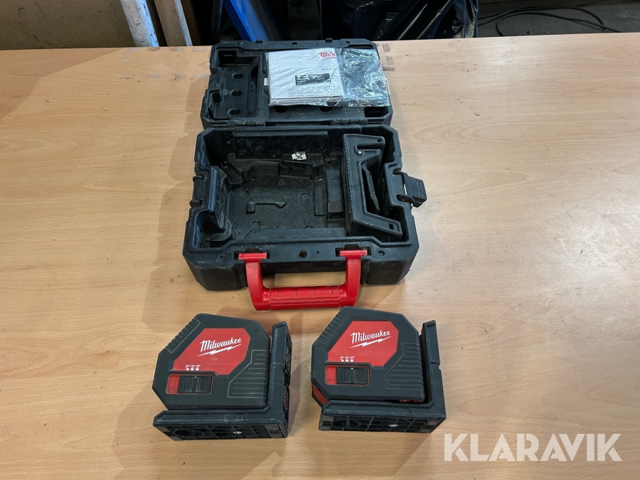 Krysslaser Milwaukee CLL 2 st